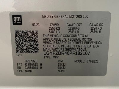 2023 Cadillac XT4 AWD 4dr Luxury