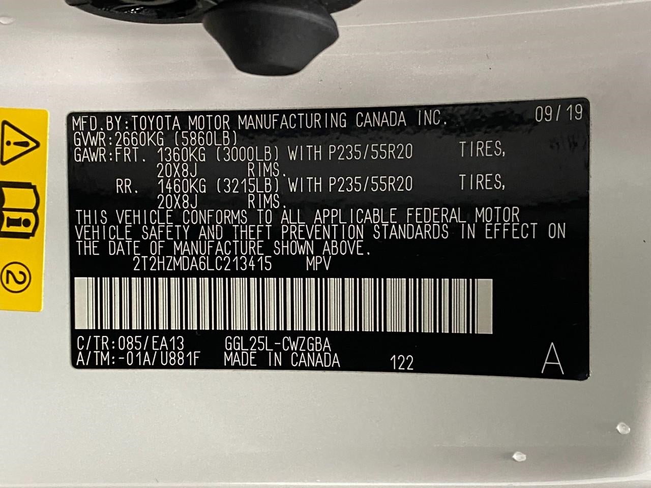 2020 Lexus RX RX 350 AWD