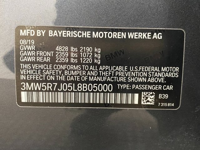 2020 BMW 330i xDrive 330i xDrive Sedan North America