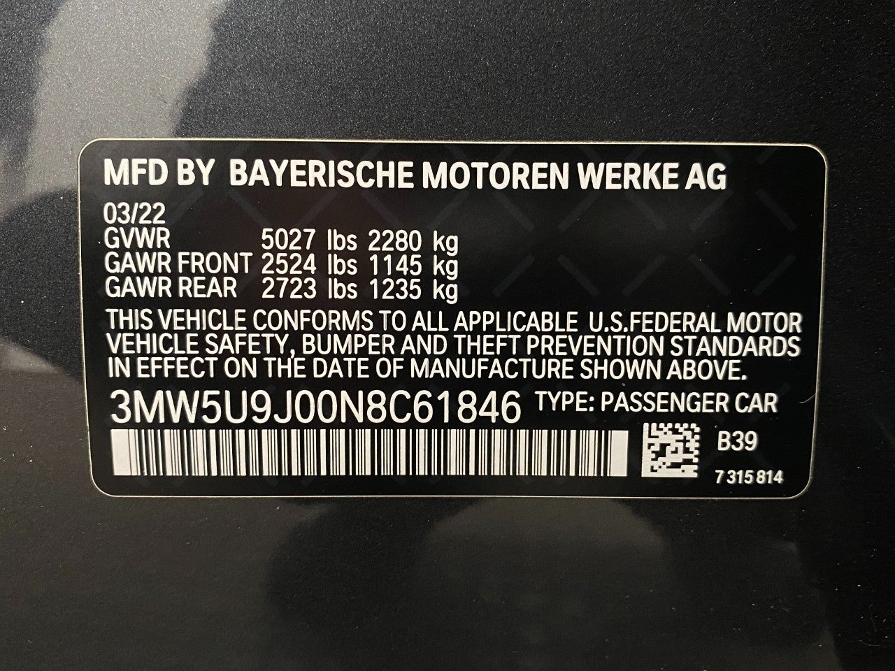 2022 BMW 3 Series M340i xDrive Sedan North America