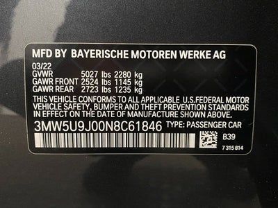 2022 BMW 340i M340i xDrive Sedan North America