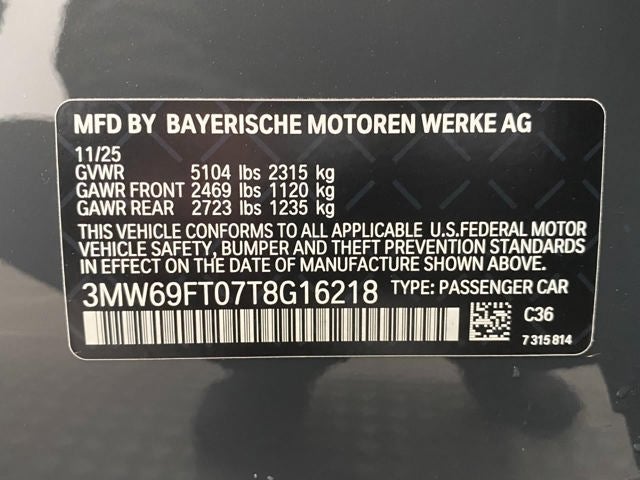 2026 BMW 340i M340i NA xDrive Sedan