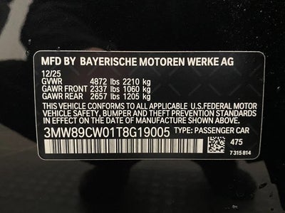 2026 BMW 330i 330i NA xDrive Sedan