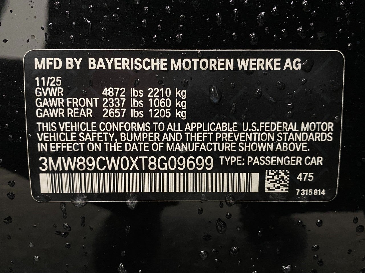 2026 BMW 330i 330i NA xDrive Sedan