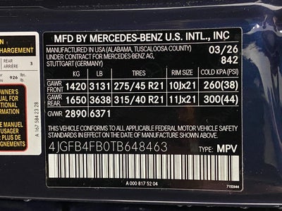 2026 Mercedes-Benz GLE GLE 350 4MATIC® SUV