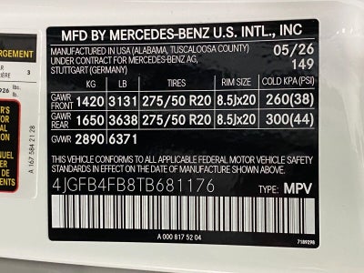 2026 Mercedes-Benz GLE GLE 350 4MATIC® SUV