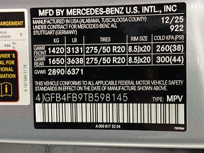 2026 Mercedes-Benz GLE GLE 350 4MATIC® SUV