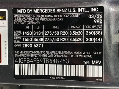 2026 Mercedes-Benz GLE GLE 350 4MATIC® SUV
