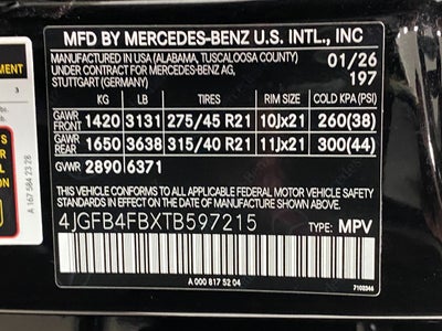 2026 Mercedes-Benz GLE GLE 350 4MATIC® SUV