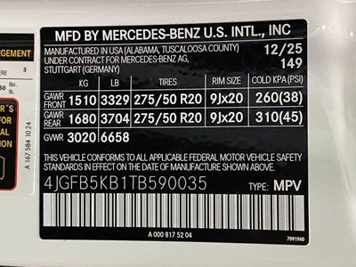 2026 Mercedes-Benz GLE GLE 450 4MATIC® SUV