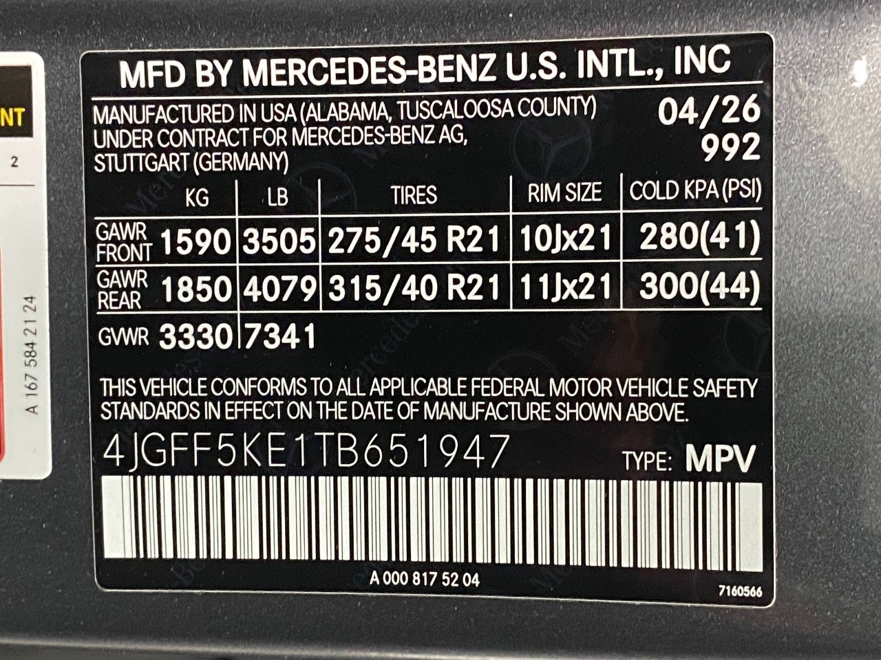 2026 Mercedes-Benz GLS GLS 450 4MATIC® SUV
