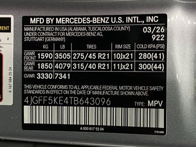 2026 Mercedes-Benz GLS GLS 450 4MATIC® SUV