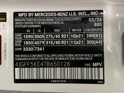 2026 Mercedes-Benz GLS GLS 450 4MATIC® SUV