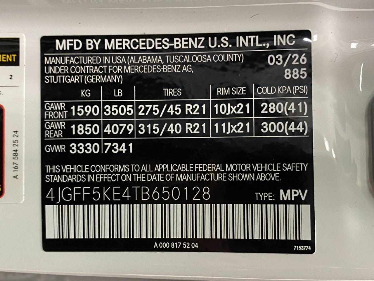 2026 Mercedes-Benz GLS GLS 450 4MATIC® SUV