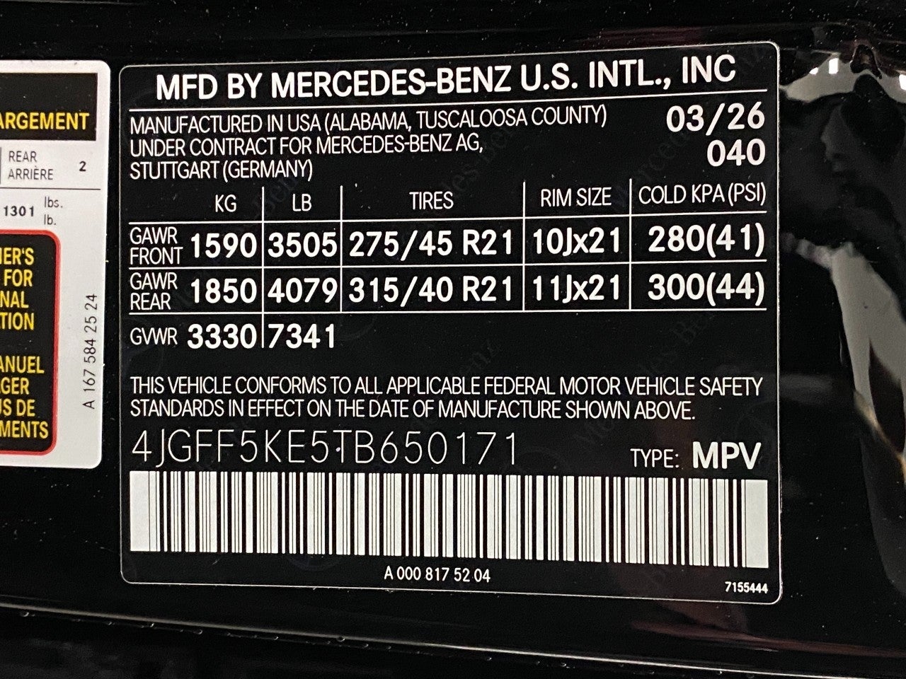 2026 Mercedes-Benz GLS GLS 450 4MATIC® SUV