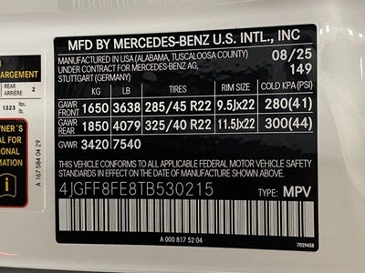 2026 Mercedes-Benz GLS GLS 580 4MATIC® SUV
