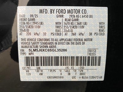 2025 Lincoln Aviator Premiere AWD