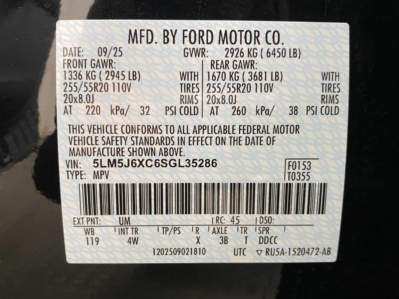 2025 Lincoln Aviator Premiere AWD