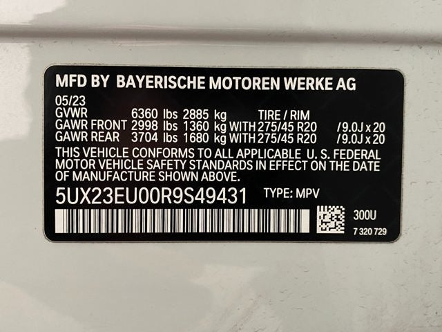 2024 BMW X5 xDrive40i Sports Activity Vehicle