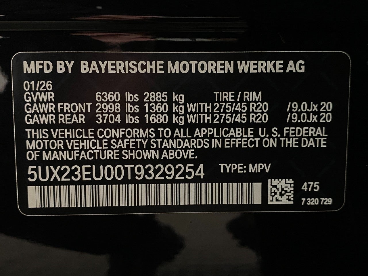 2026 BMW X5 xDrive40i Sports Activity Vehicle