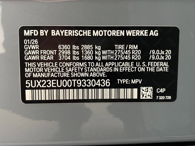 2026 BMW X5 xDrive40i Sports Activity Vehicle