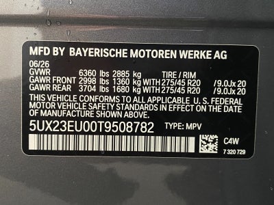 2026 BMW X5 xDrive40i Sports Activity Vehicle