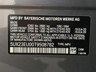 2026 BMW X5 xDrive40i Sports Activity Vehicle