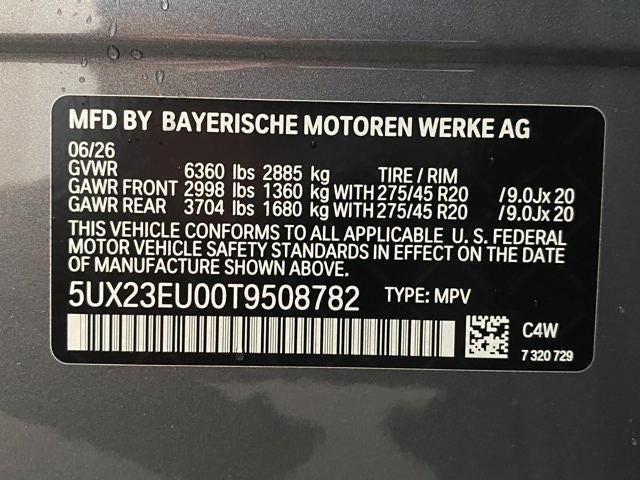 2026 BMW X5 xDrive40i Sports Activity Vehicle