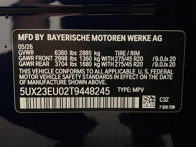 2026 BMW X5 xDrive40i Sports Activity Vehicle