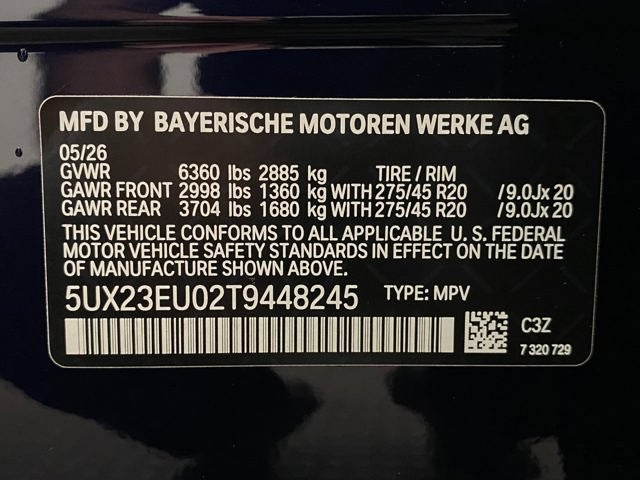 2026 BMW X5 xDrive40i Sports Activity Vehicle