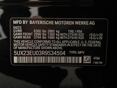 2024 BMW X5 xDrive40i Sports Activity Vehicle