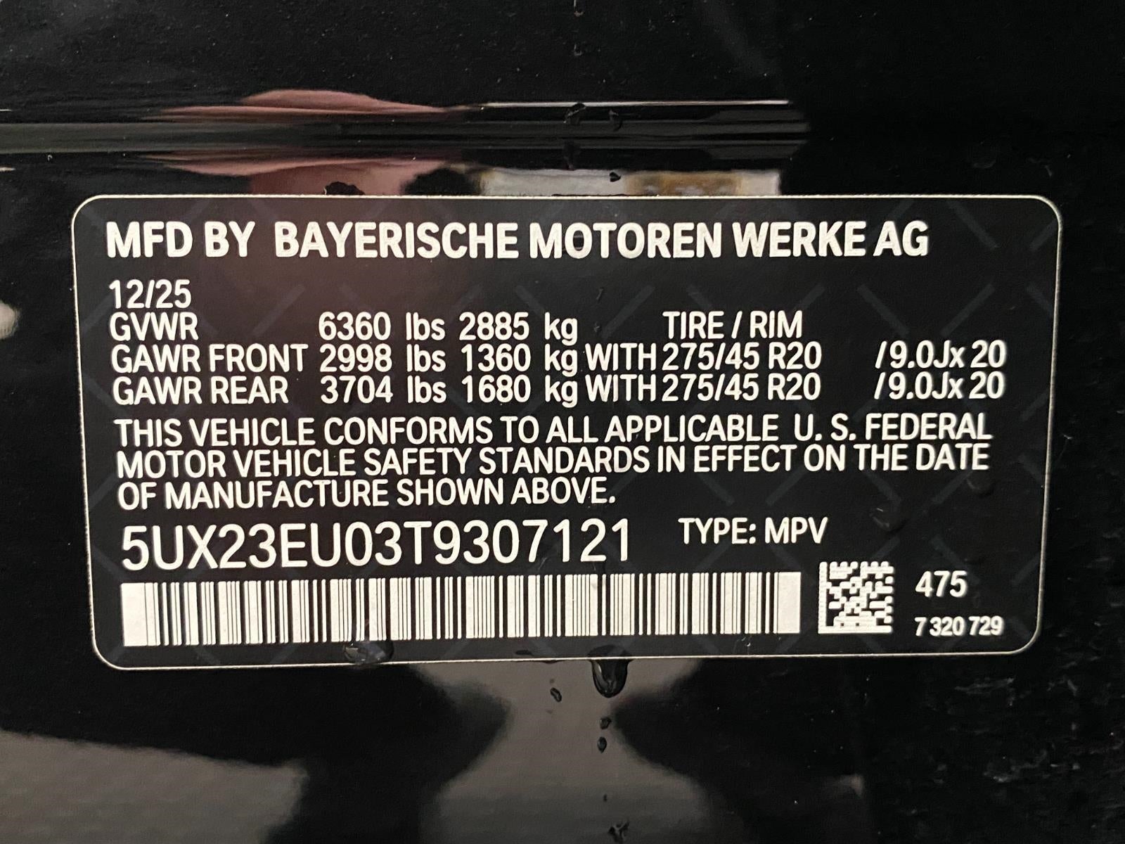 2026 BMW X5 xDrive40i Sports Activity Vehicle