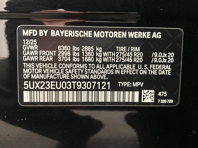 2026 BMW X5 xDrive40i Sports Activity Vehicle
