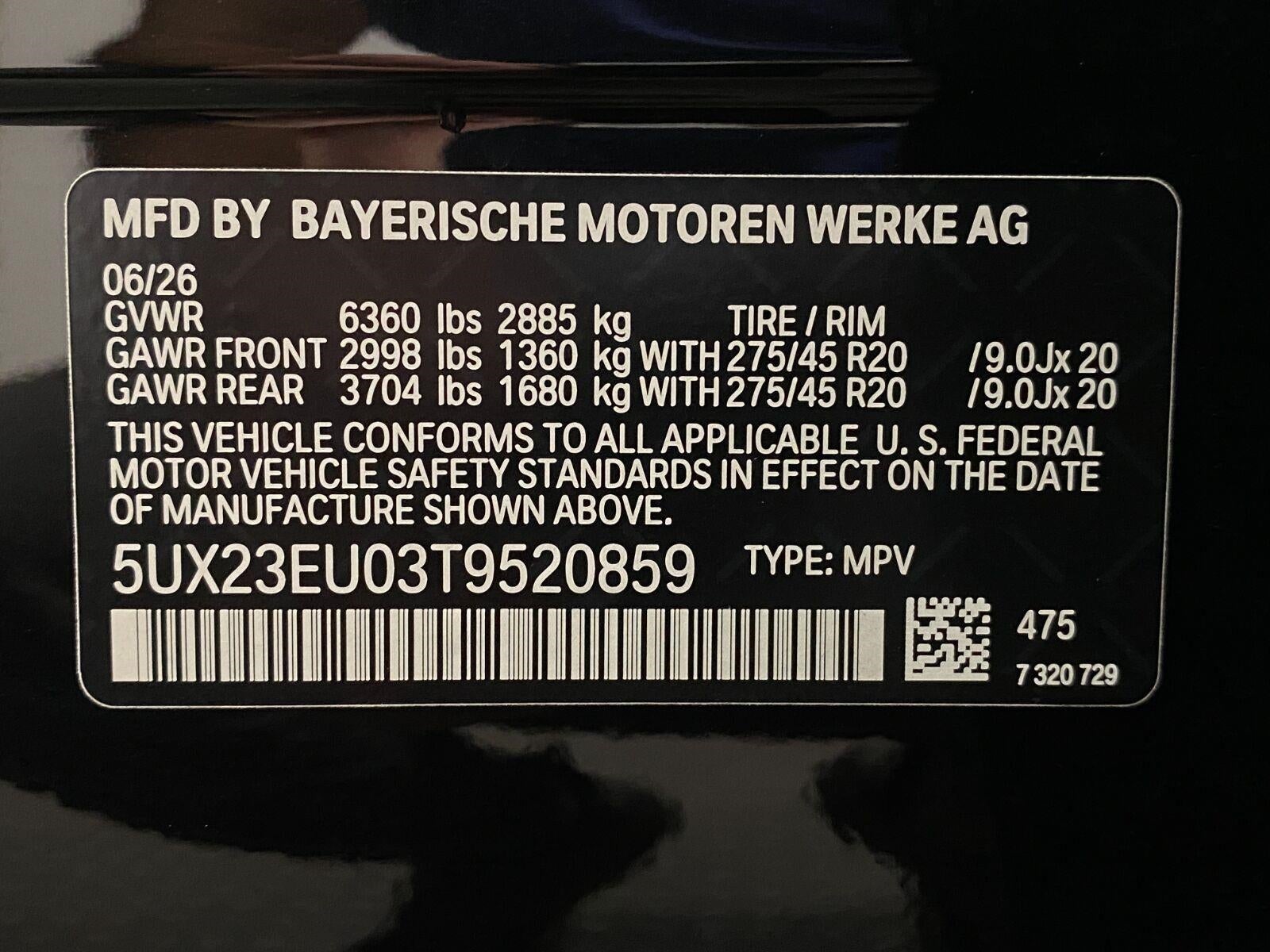 2026 BMW X5 xDrive40i Sports Activity Vehicle