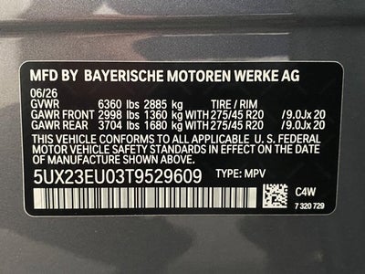 2026 BMW X5 xDrive40i Sports Activity Vehicle