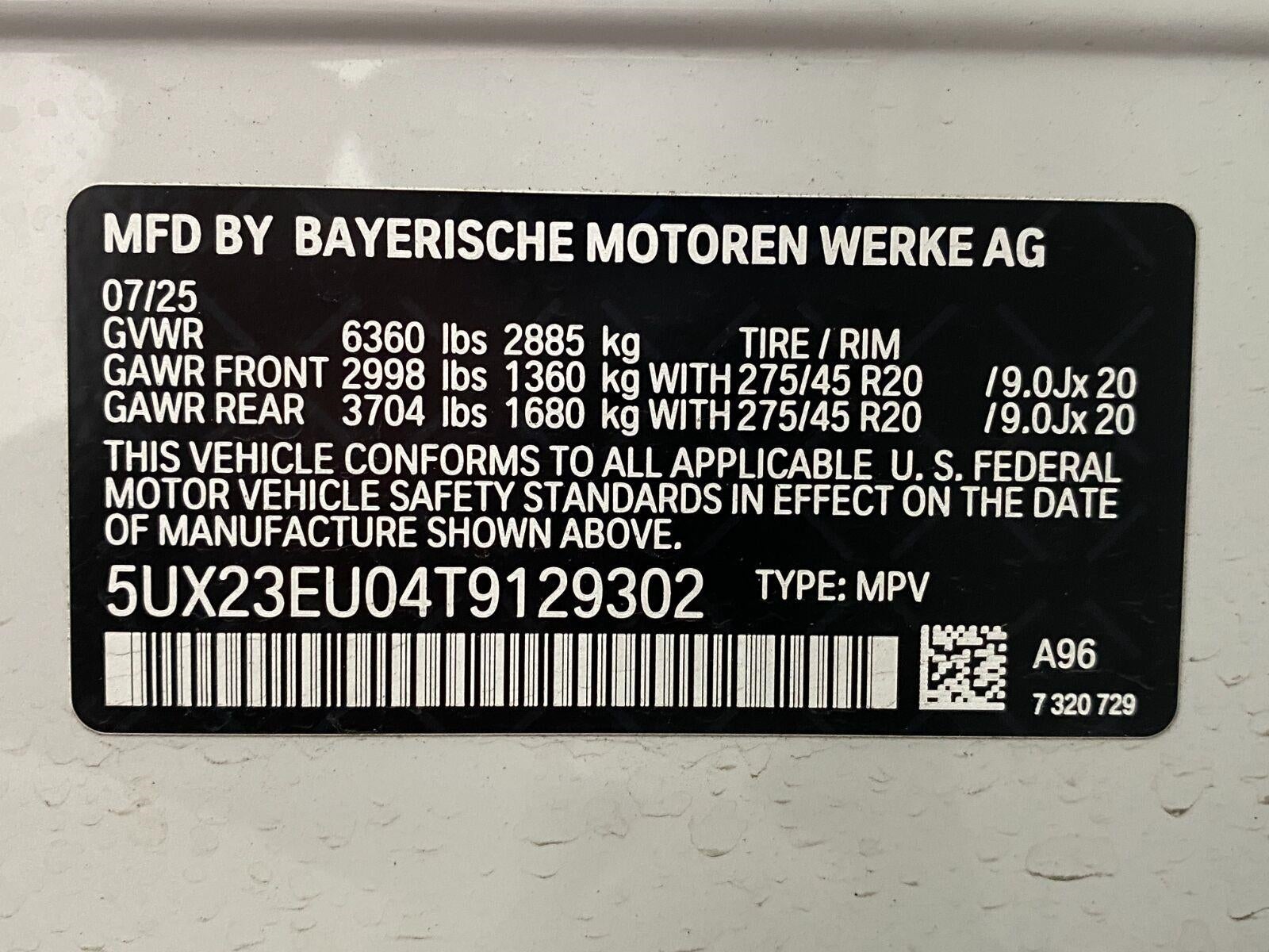 2026 BMW X5 xDrive40i Sports Activity Vehicle