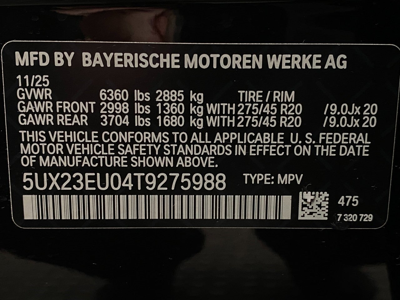 2026 BMW X5 xDrive40i Sports Activity Vehicle