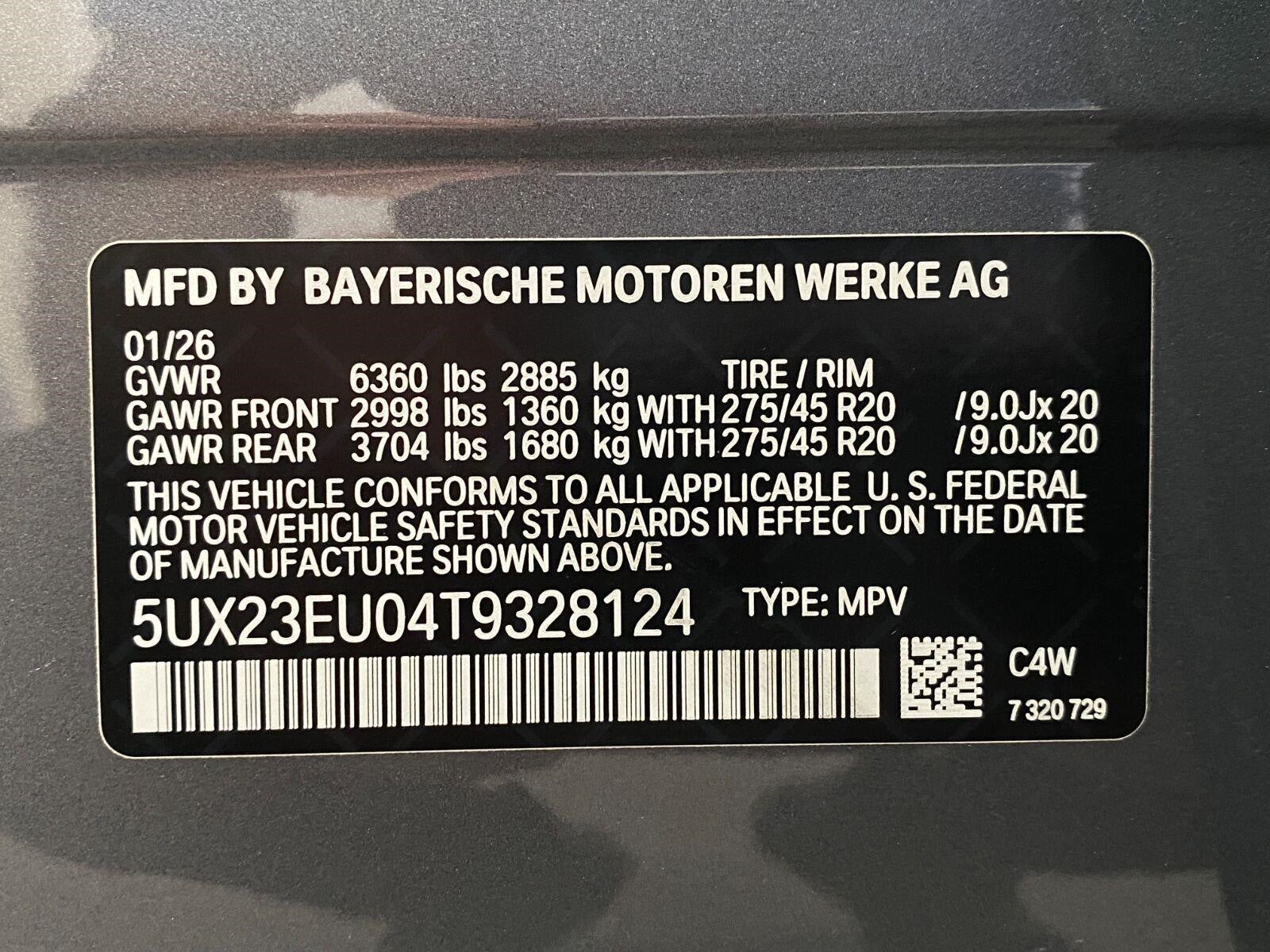 2026 BMW X5 xDrive40i Sports Activity Vehicle