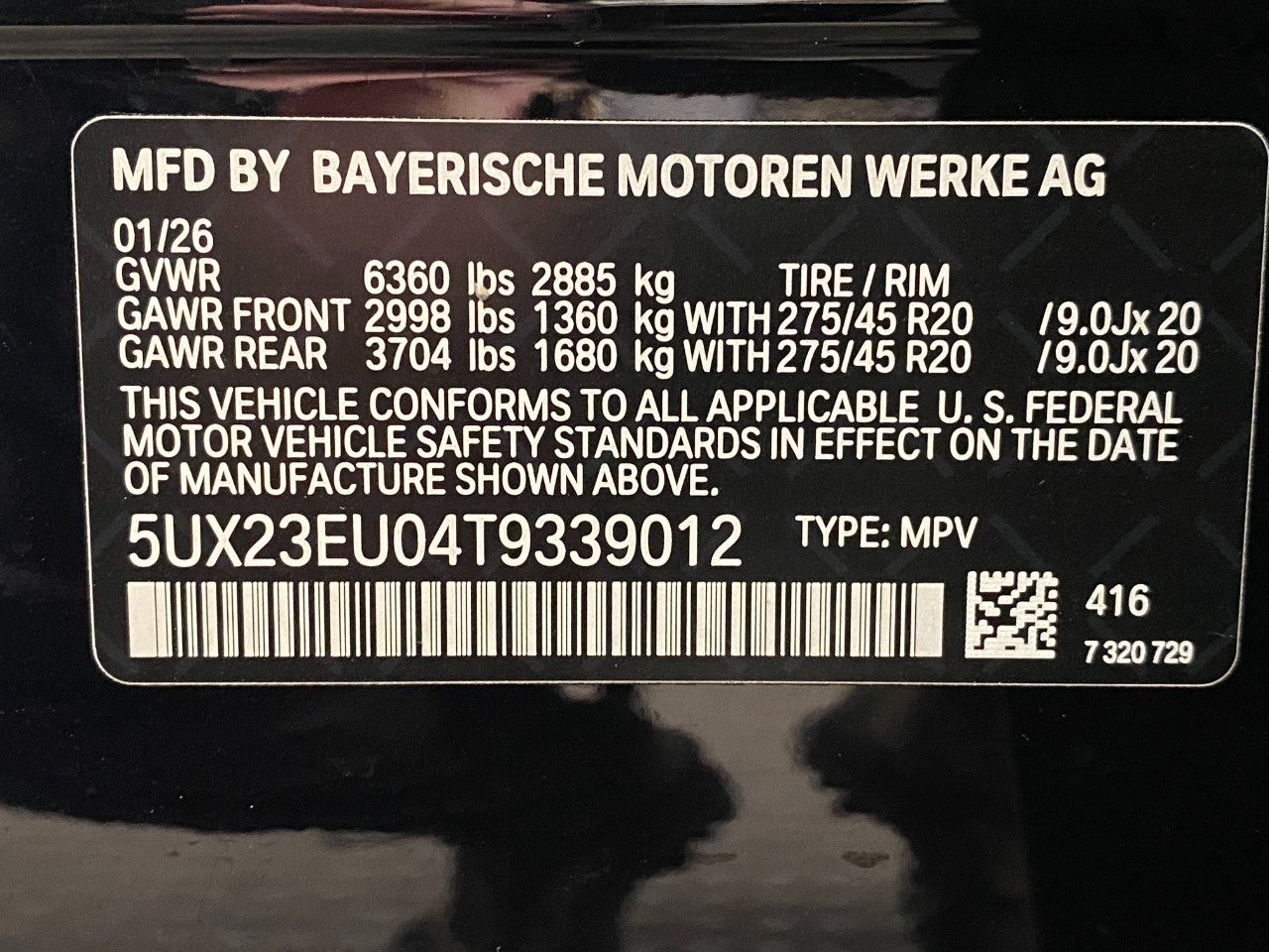 2026 BMW X5 xDrive40i Sports Activity Vehicle