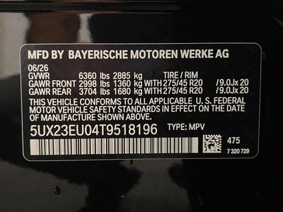2026 BMW X5 xDrive40i Sports Activity Vehicle