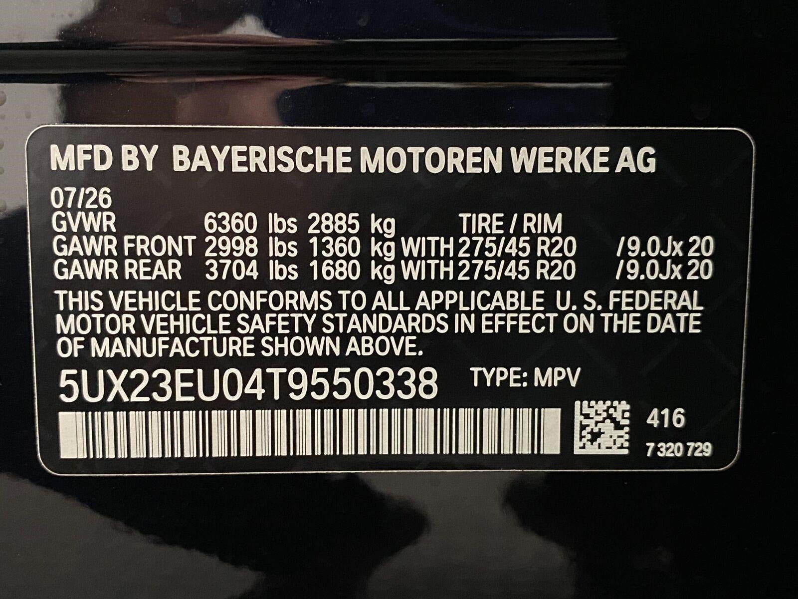 2026 BMW X5 xDrive40i Sports Activity Vehicle