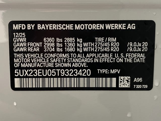 2026 BMW X5 xDrive40i Sports Activity Vehicle