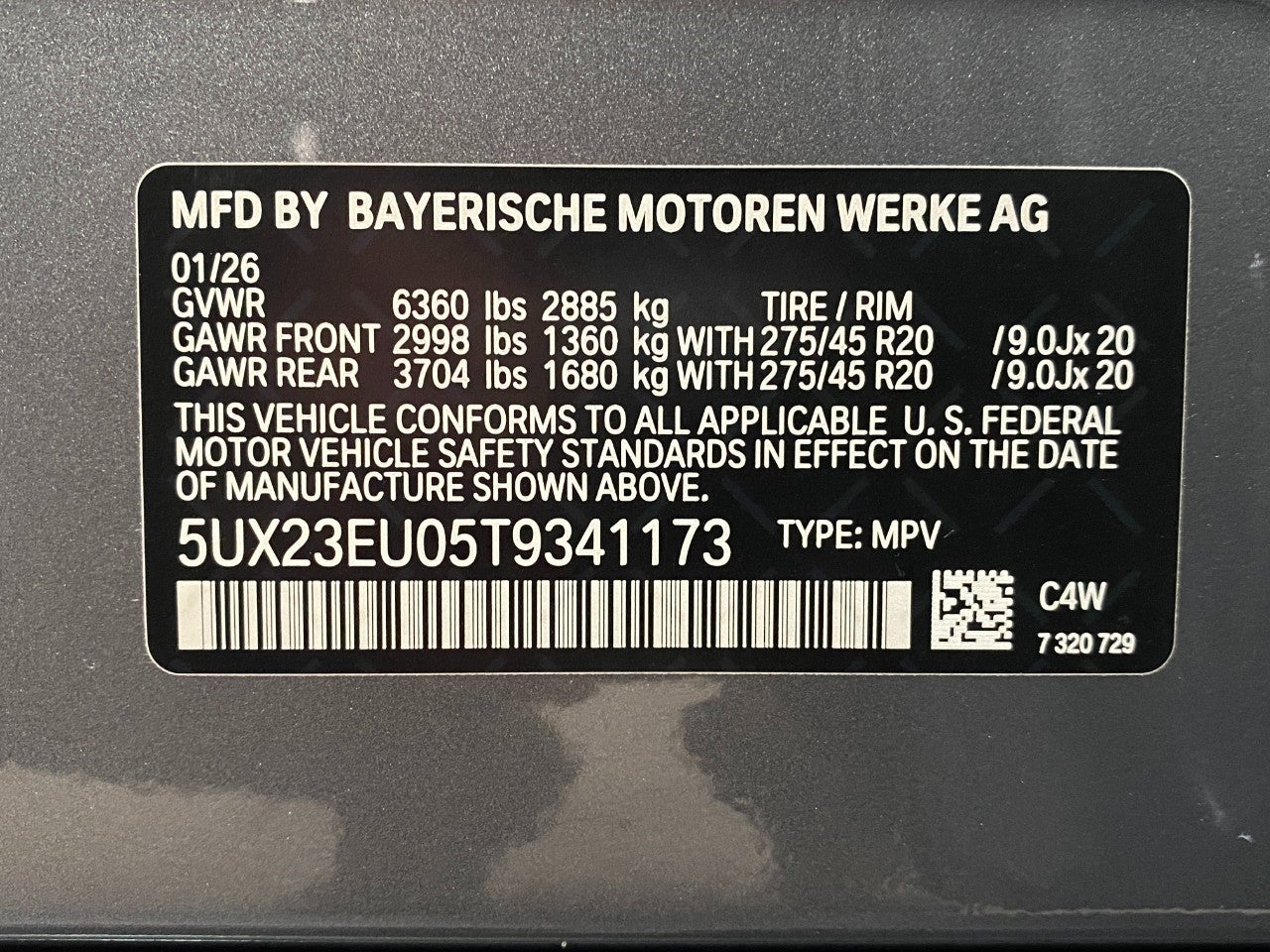 2026 BMW X5 xDrive40i Sports Activity Vehicle