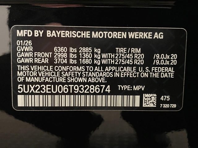 2026 BMW X5 xDrive40i Sports Activity Vehicle