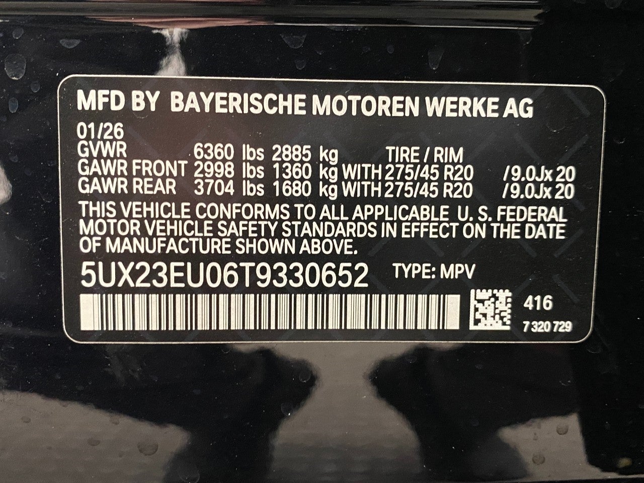 2026 BMW X5 xDrive40i Sports Activity Vehicle