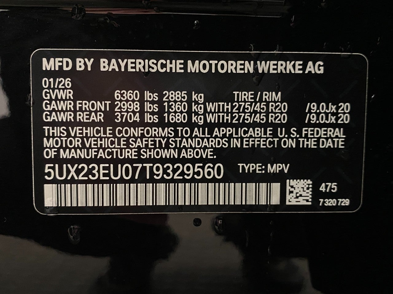 2026 BMW X5 xDrive40i Sports Activity Vehicle