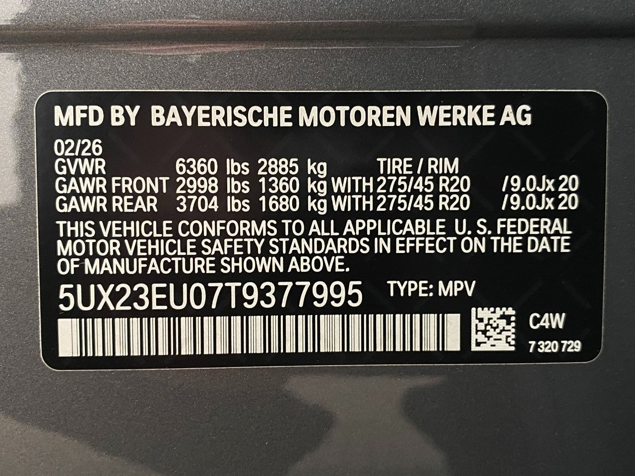 2026 BMW X5 xDrive40i Sports Activity Vehicle