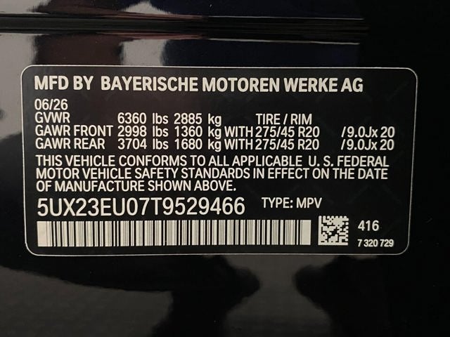 2026 BMW X5 xDrive40i Sports Activity Vehicle
