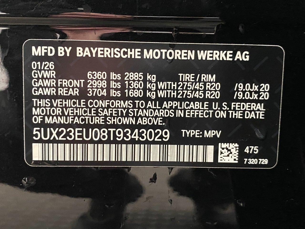 2026 BMW X5 xDrive40i Sports Activity Vehicle