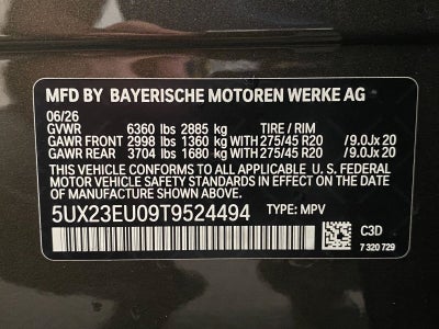 2026 BMW X5 xDrive40i Sports Activity Vehicle